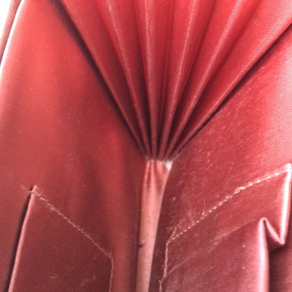 Vintage Pheasant Feather Accordion Clutch Wallet Korea in barely used condition - Picture 4 of 7